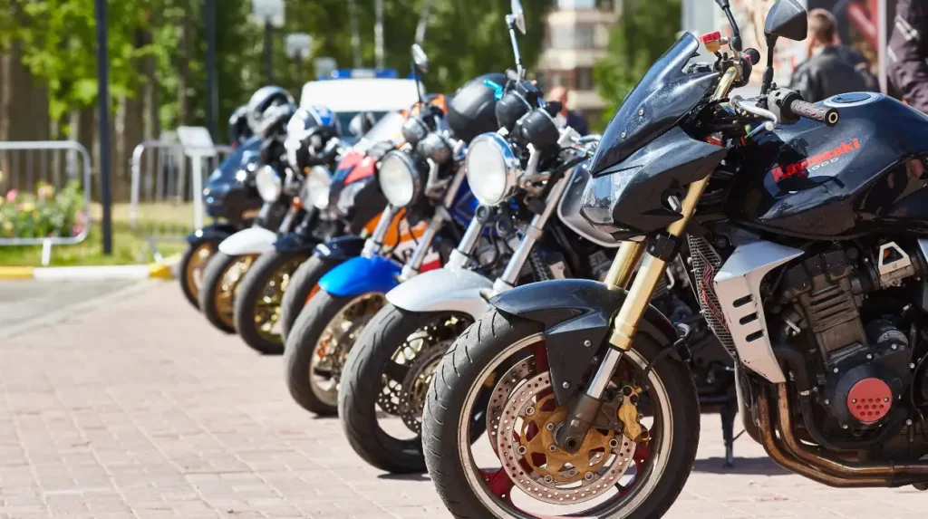 Motorcycle parking places in Seattle
