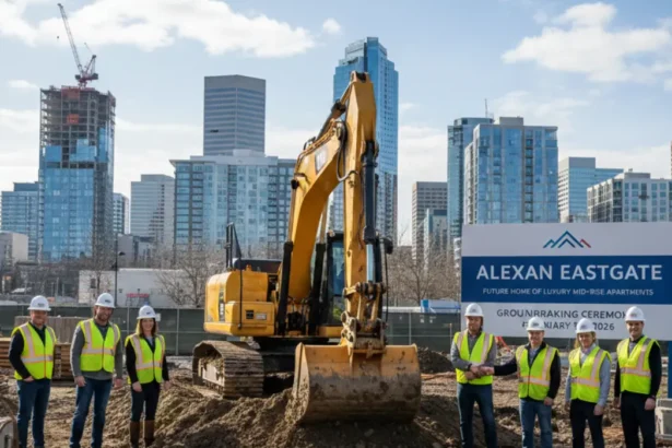 Bellevue’s Alexan Eastgate mid-rise project breaks ground