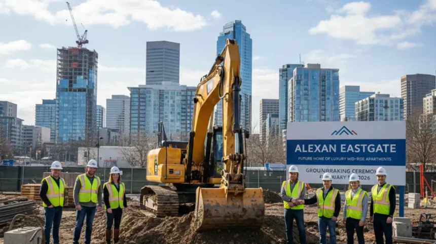 Bellevue’s Alexan Eastgate mid-rise project breaks ground
