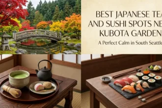 Best Japanese Tea and Sushi Spots Near Kubota Garden