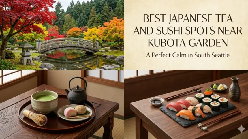 Best Japanese Tea and Sushi Spots Near Kubota Garden