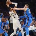 Thunder vs Spurs Game 2 in Oklahoma City 2026