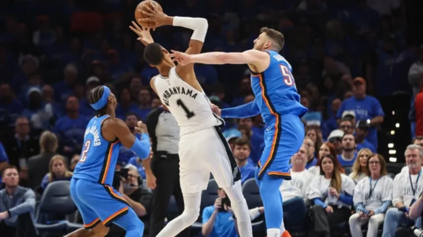 Thunder vs Spurs Game 2 in Oklahoma City 2026