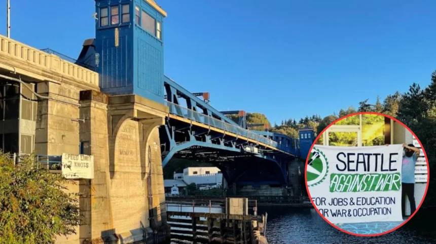 Seattle Against War Protests Adam Smith Over NDAA Section 219 in Kent 2026